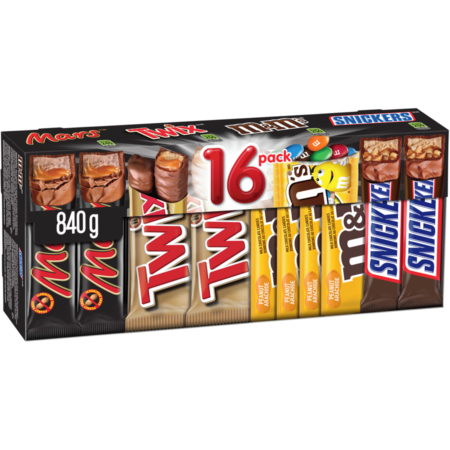 Snacks- Chocolate Bars Mixed Case (16)