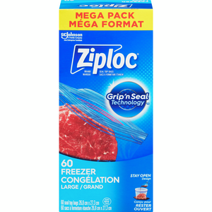 Plastic - Freezer Bags Large (60)
