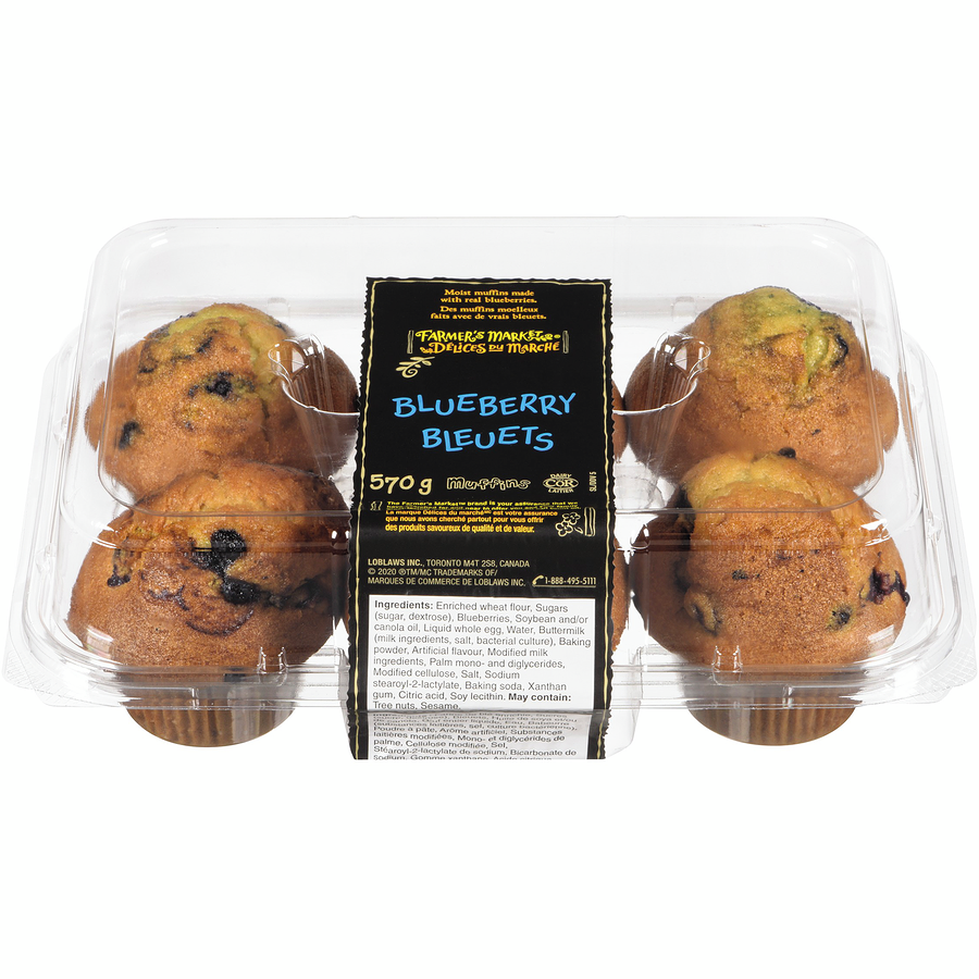 Bakery - Muffin Blueberry (6)