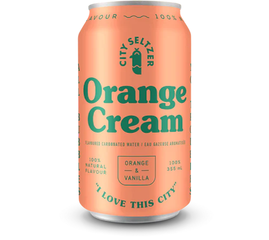 Drink - City Seltzer Orange Cream (1 case of 24)
